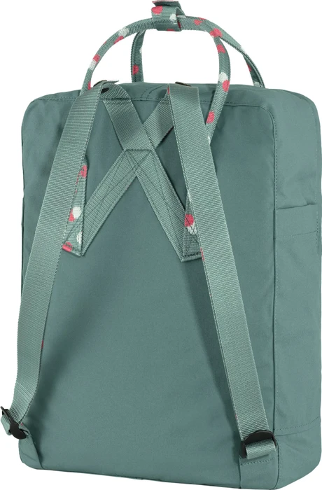 Fjällräven Kanken frost green/confetti pattern