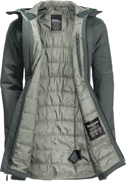 Jack Wolfskin Heidelstein Ins Funktionsjacke slate green (Damen)