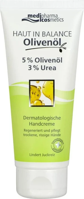 Dr. Theiss medipharma cosmetics Haut in Balance 5% Olivenöl 3% Urea Handcreme, 100ml