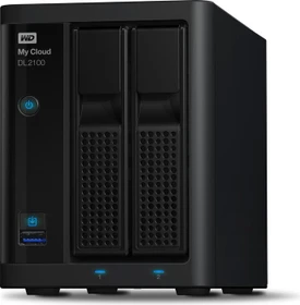 Western Digital My Cloud DL2100, 1GB RAM, 2x RJ-45 1000Base-T, 2x USB-A 3.0