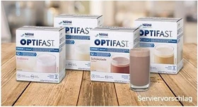 Optifast Drink Vanille Pulver, 440g (8x 55g)