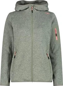 CMP Knit Tech Fleece Hoody Jacke avocado/pistacchio (Damen)