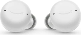 Amazon Echo Buds (2. Gen) mit kabelgebundenem Ladeetui weiß