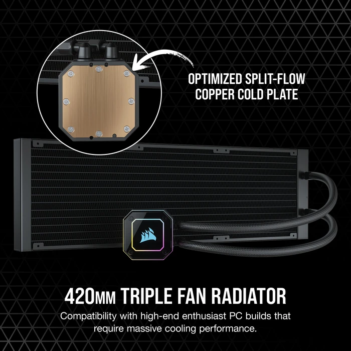 Corsair iCUE H170i Elite Capellix, schwarz