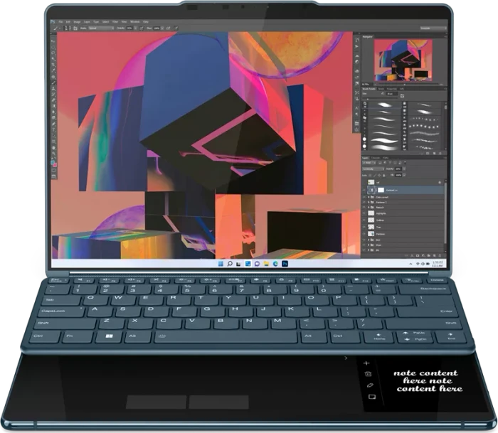 Lenovo Yoga Book 9 13IRU8, Core i7-1355U, 16GB RAM, 1TB SSD, DE