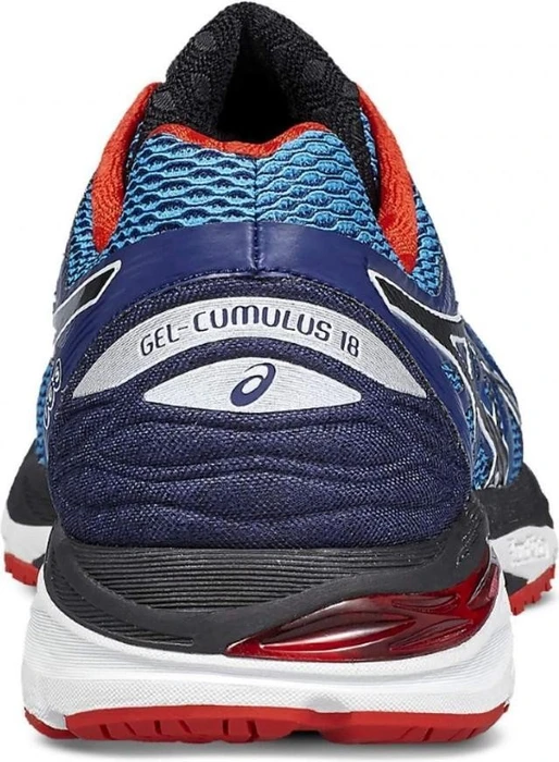 Asics Gel-Cumulus 18 island blue/black/vermilion (Herren)