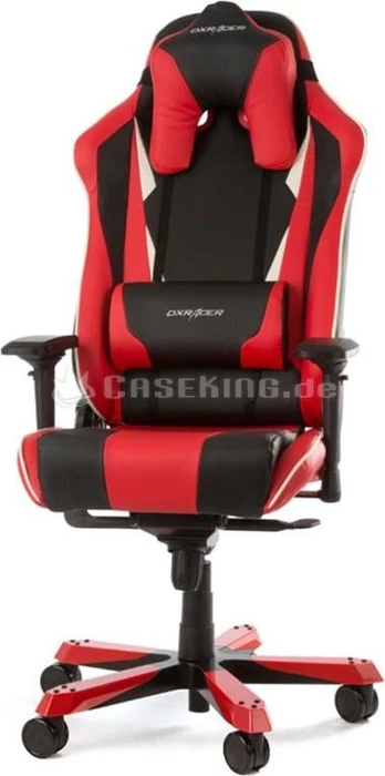 DXRacer Sentinel Series Gamingstuhl, schwarz/rot
