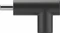 Wentronic Goobay USB-C 3.0 90° Adapter, schwarz Vorschaubild