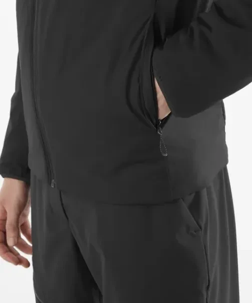 Salomon Mountain Flex Funktionsjacke deep black (Herren)