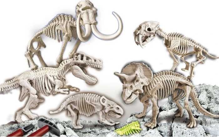 Clementoni Galileo Ausgrabungs-Set Dino Mega-Collection