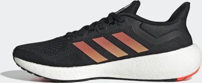 adidas Pureboost 22 core black/solar red/cloud white (Herren)