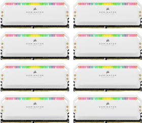 Corsair Dominator Platinum RGB White UDIMM 128GB Kit, DDR4-3200, CL16-18-18-36