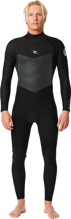 Rip Curl Dawn Patrol Back Zip Nasstauchanzug 3mm schwarz (Herren)