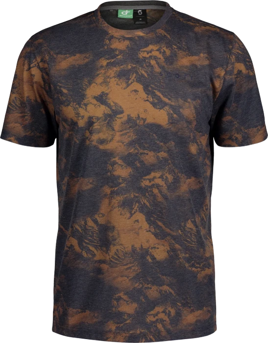 Scott DRI Tie Dye Funktionsshirt kurzarm bread brown (Damen)