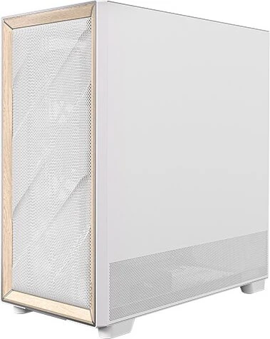 Antec Flux, weiß/braun, Glasfenster
