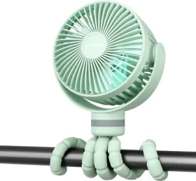 Momcozy Handventilator/Kinderwagenventilator salbeigrün