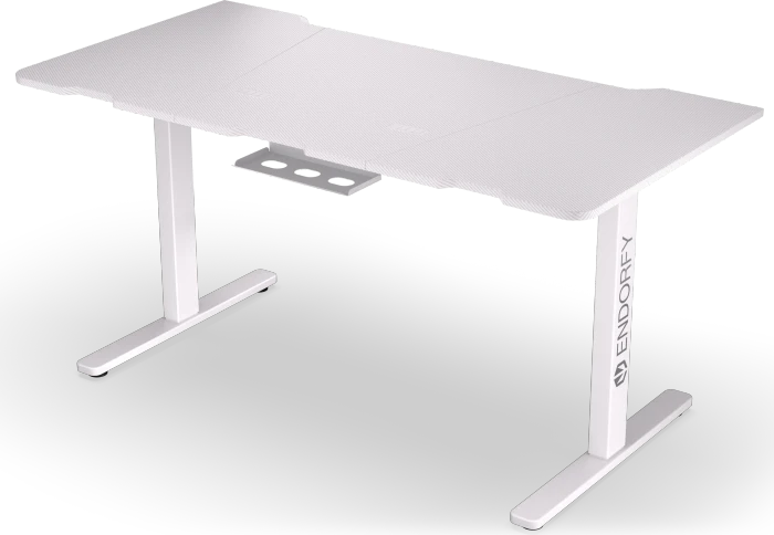 Endorfy Atlas L Electric elektrisch höhenverstellbarer Sitz-Steh-Schreibtisch 150x78cm Onyx White/weiß