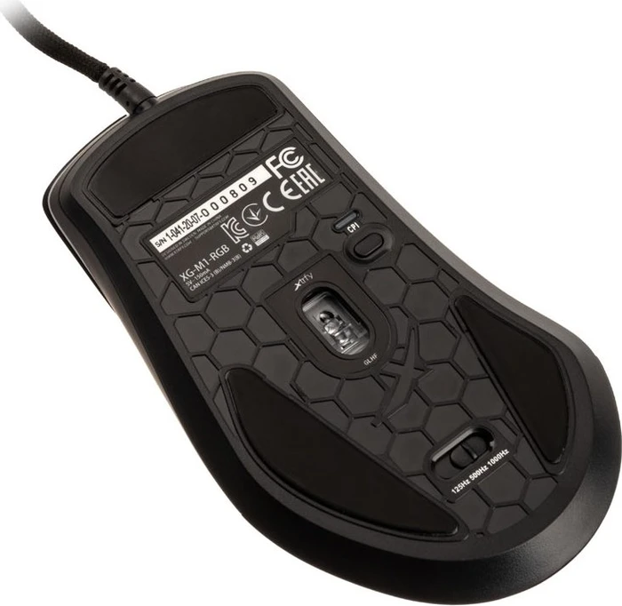 Xtrfy M1 RGB schwarz, USB