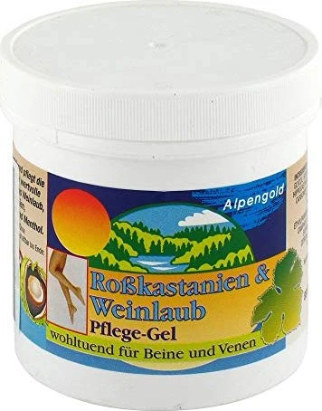 Weko Pharma Alpengold Rosskastanien & Weinlaub Pflege-Gel, 250ml