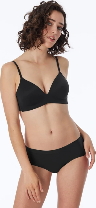 Schiesser Invisible Cotton Slip schwarz (Damen)