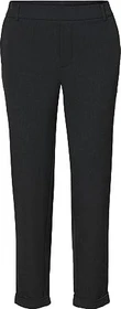 Vero Moda Maya Mid Waist Hose dark grey melange (Damen)