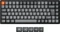 Keychron K2 Max, 75%, PBT, schwarz/grau, LEDs RGB, hot-swap, Keychron Super BANANA, USB/Bluetooth, DE Vorschaubild