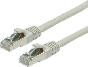 Value LSOH Patchkabel, Cat6, S/FTP, RJ-45/RJ-45, 10m, grau