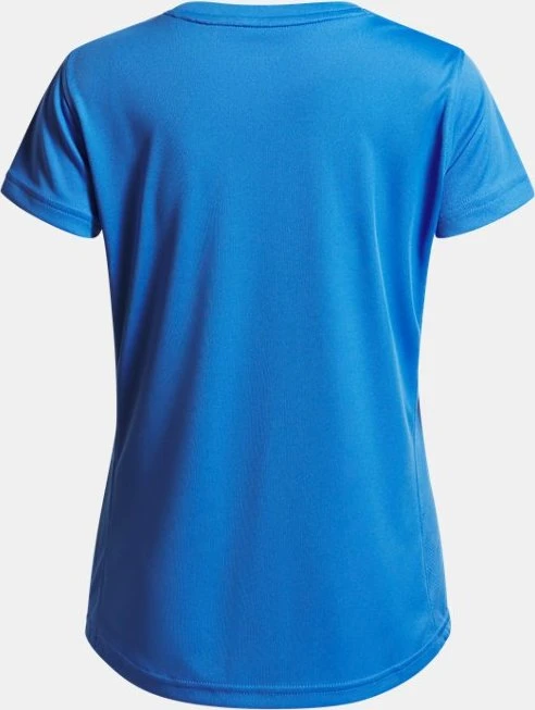 Under Armour Challenger Funktionsshirt kurzarm blue atlantis/high vis yellow (Junior)