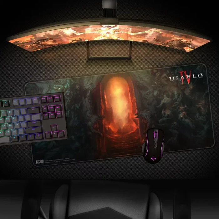 Blizzard Diablo IV - XL Gaming Mousepad, 900x420mm, Gate of Hell