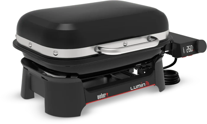 Weber Lumin Compact Smart schwarz