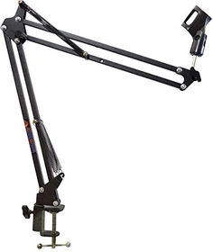 Keepdrum NB35 Tisch-Mikrofonarm schwarz