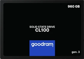 goodram essential CL100 gen.3 960GB, 2.5" / SATA 6Gb/s