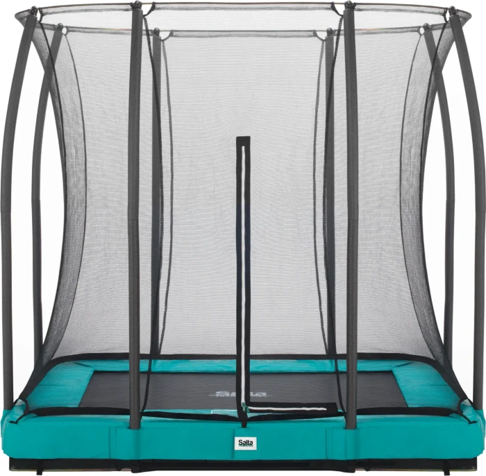 Salta Comfort 214x153cm Bodentrampolin grün