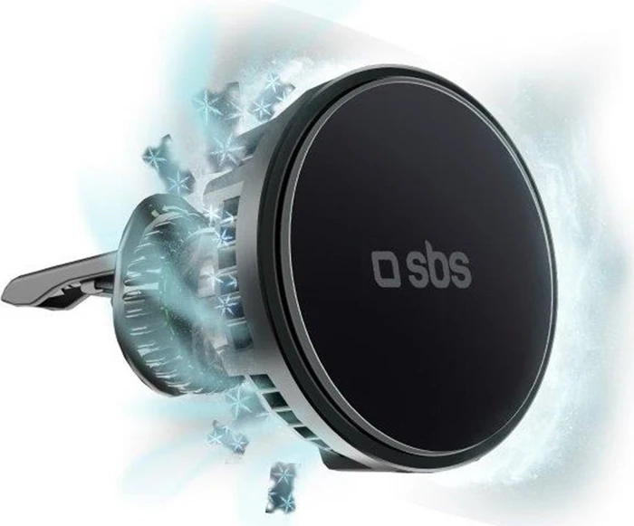 SBS Mobile Handyhalterung mit Lüfter und kabelloser 15-W-Aufladung