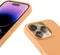 Hama Handyhülle Fantastic Feel für Apple iPhone 14 Pro orange Vorschaubild