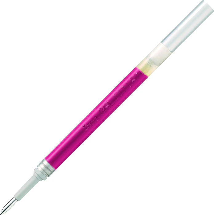Pentel EnerGel Roller Pen LR7-PX, Tintenrollermine 0.35mm (0.7mm Ball) rosa, 12er-Pack