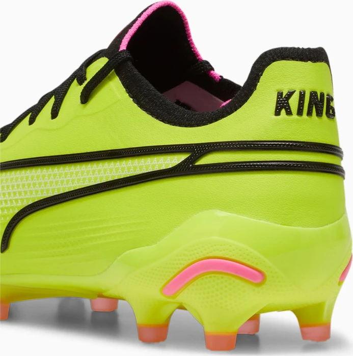 Puma King Ultimate FG/AG electric lime/puma black/poison pink (Damen)
