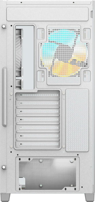 GIGABYTE AORUS C500 Panoramic Stealth Ice, weiß, Glasfenster