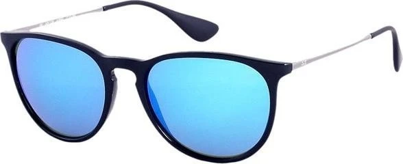 Ray-Ban RB4171 Erika Color Mix 54mm schwarz-gunmetal/blau verspiegelt