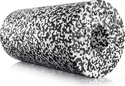 Bodymate Standard Mittel-Hart 30x15cm Faszienrolle schwarz/weiß