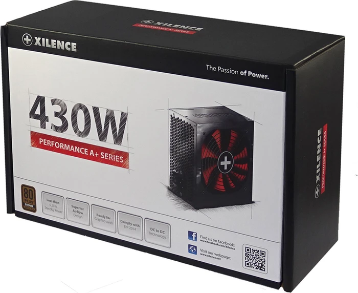 Xilence Performance A+ Serie XP430R8 430W, ATX 2.4