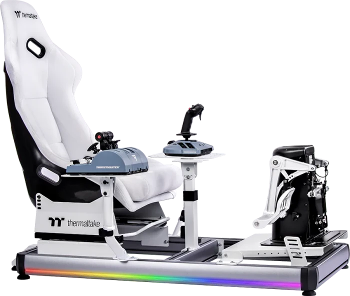 Thermaltake Flight Simulator Cockpit GF500, weiß
