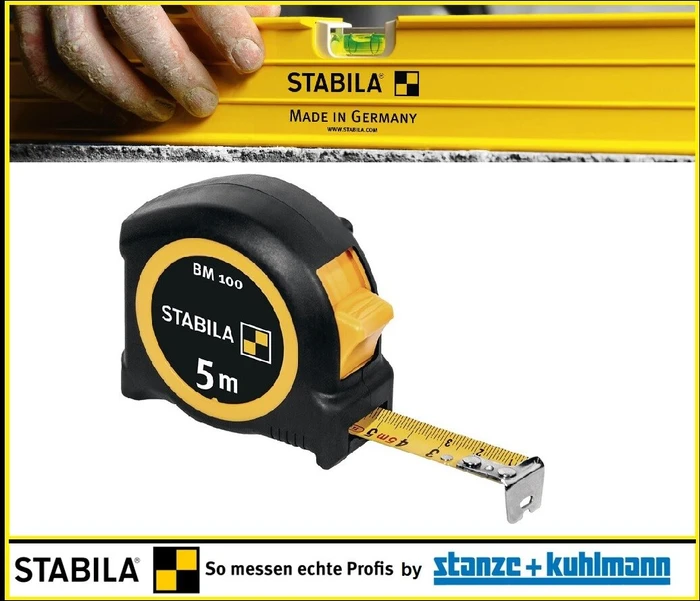 Stabila BM 100 Maßband 5m