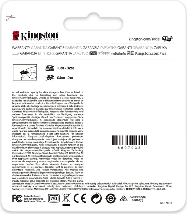 Kingston Canvas Go! Plus R170/W90 512GB, UHS-I U3, Class 10