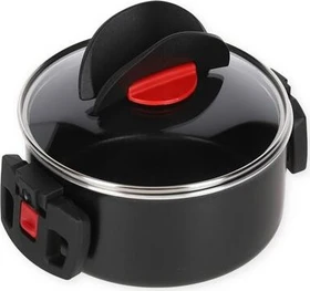 Zwilling Ballarini Click&Cook Kochtopf mit Glasdeckel 16cm 1.6l