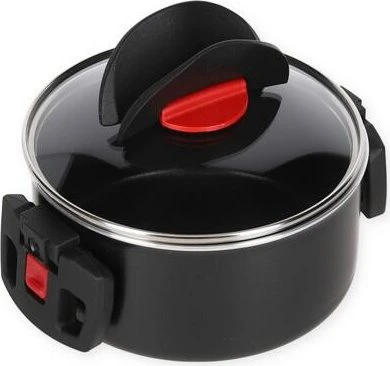Zwilling Ballarini Click&Cook Kochtopf mit Glasdeckel 16cm 1.6l