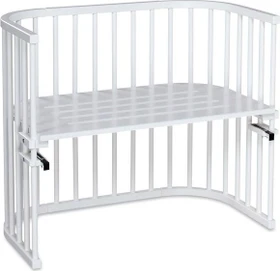 Babybay Maxi Beistellbett seidenmatt weiß