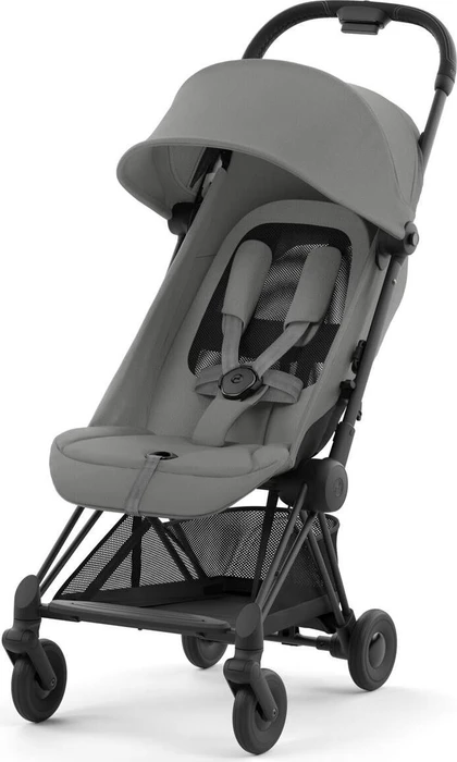 Cybex Coya Matte Black Frame mirage grey