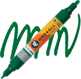 Molotow ONE4ALL Twin 1.5/4mm Acrylmarker mister green