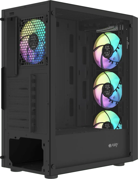 Natec Fury Shobo SH8F ARGB, Glasfenster